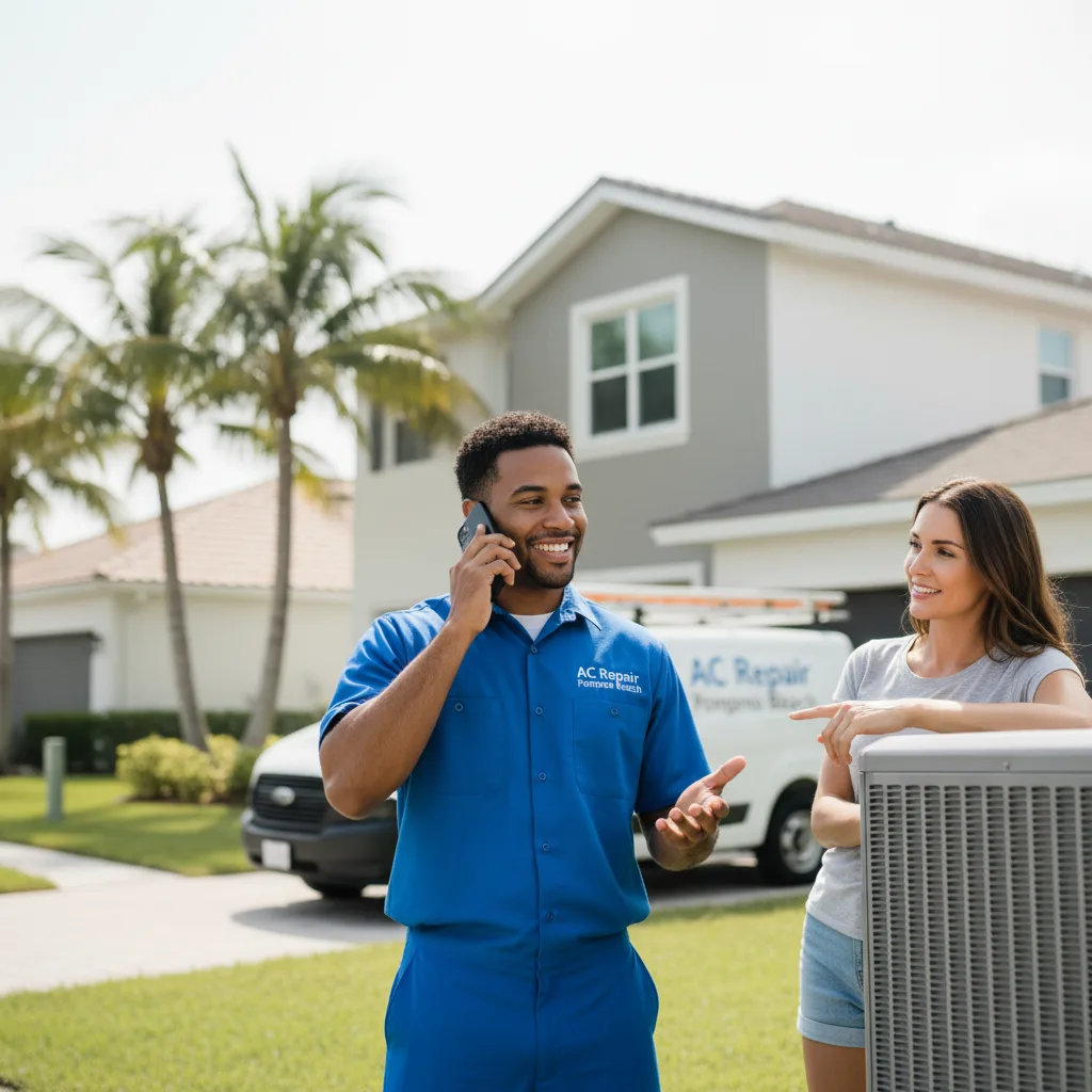 AC Repair Pompano Beach customer support in Edcouch